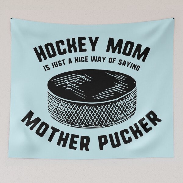 Artikelvorschau, Hockey-Mutter-Mutter-Pucker entworfen und verkauft von FanSportsSpot.