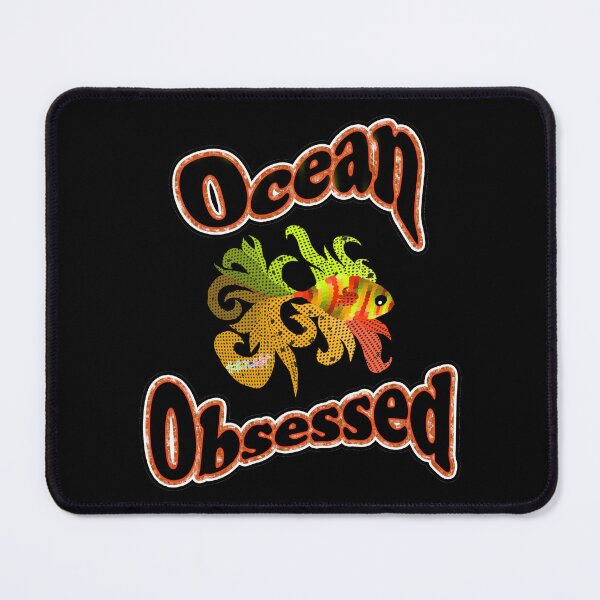 Item preview, Orange Ocean Obsessed by Heather Nafe Art designed and sold by HeatherNafeArt.