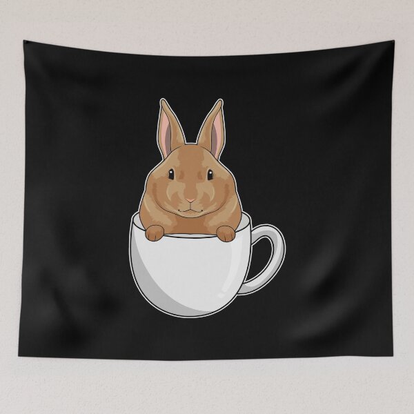 Item preview, Rabbit Coffee Cup designed and sold by Snabdesign84.