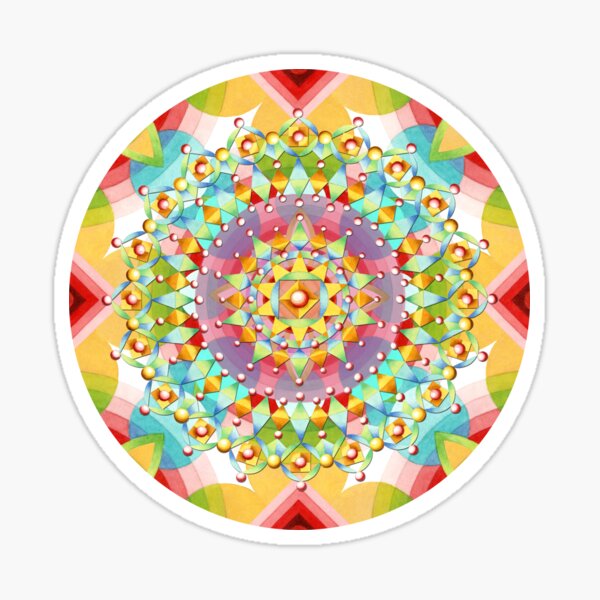 Bijoux Ombre Mandala Sticker
