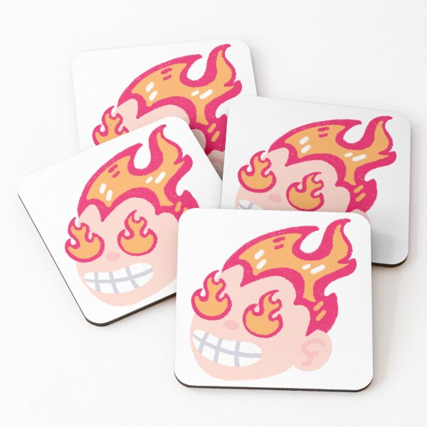 Item preview, Cool guy on FIRE! designed and sold by LFStickers.