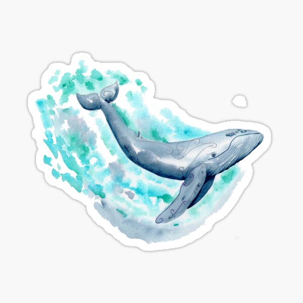 Humpback- Tane Moana Sticker