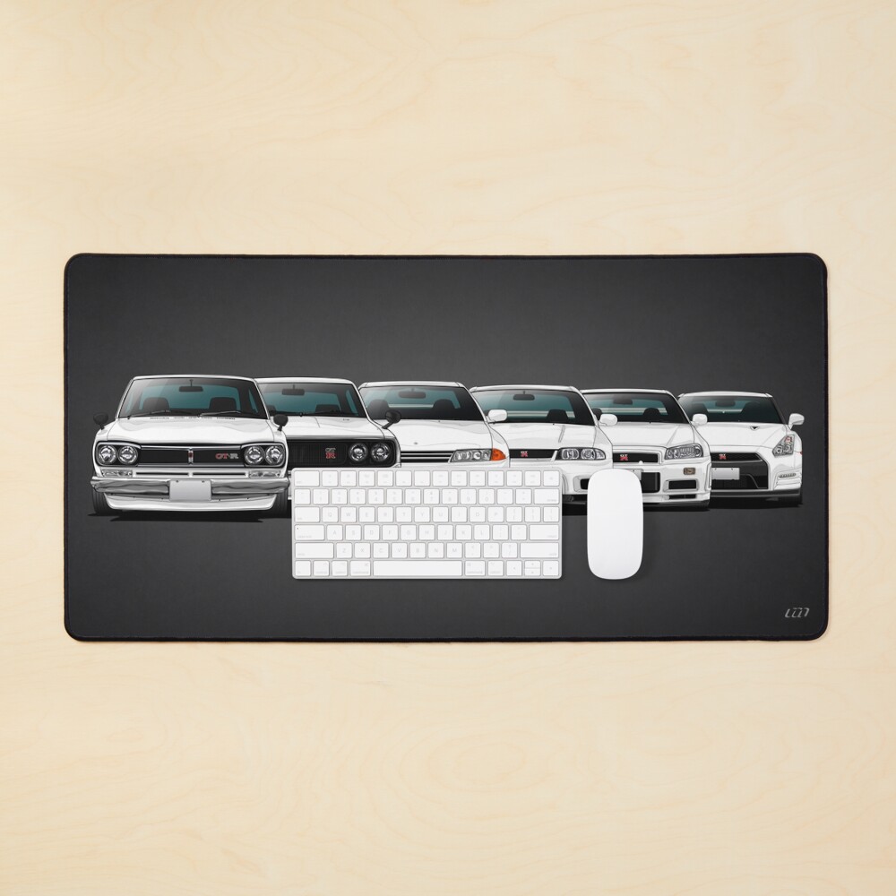 History Nissan GTR - v02 Mouse Pad