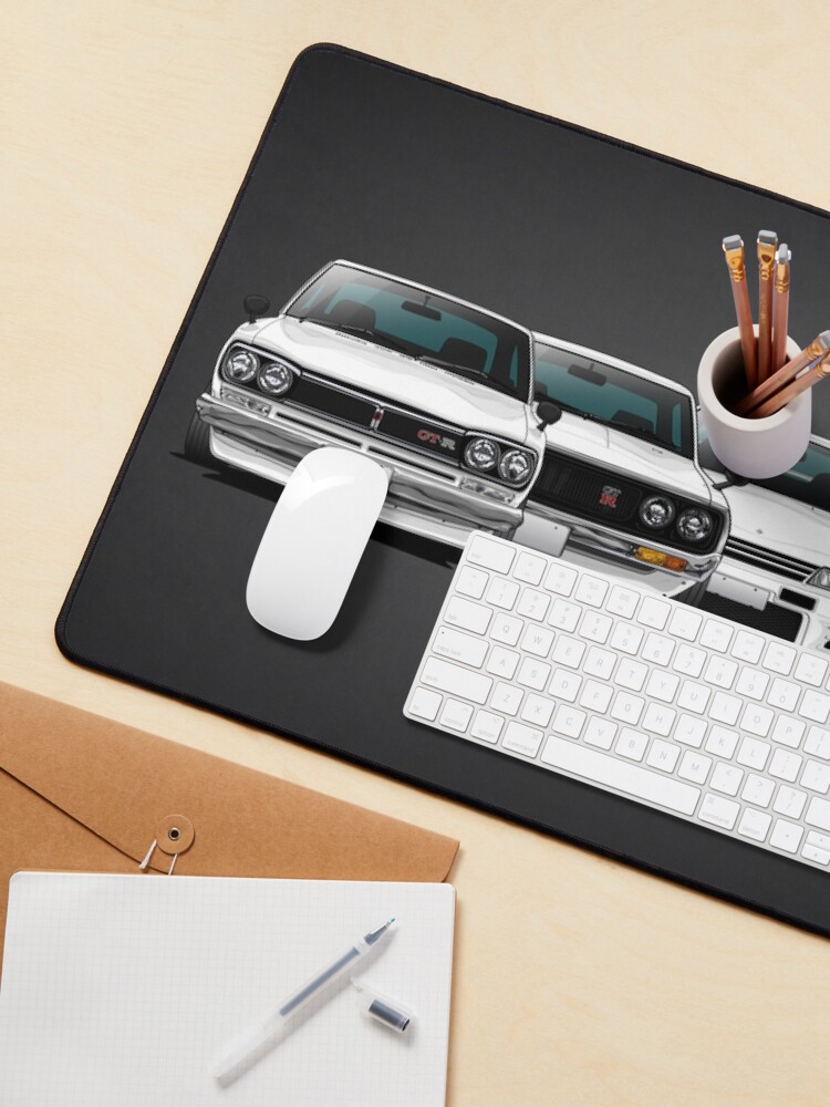 Alternate view of History Nissan GTR - v02 Mouse Pad