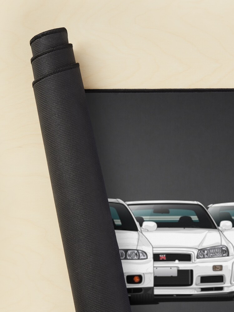 Alternate view of History Nissan GTR - v02 Mouse Pad