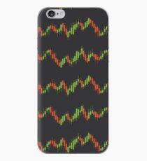 Stock market graph iPhone Case