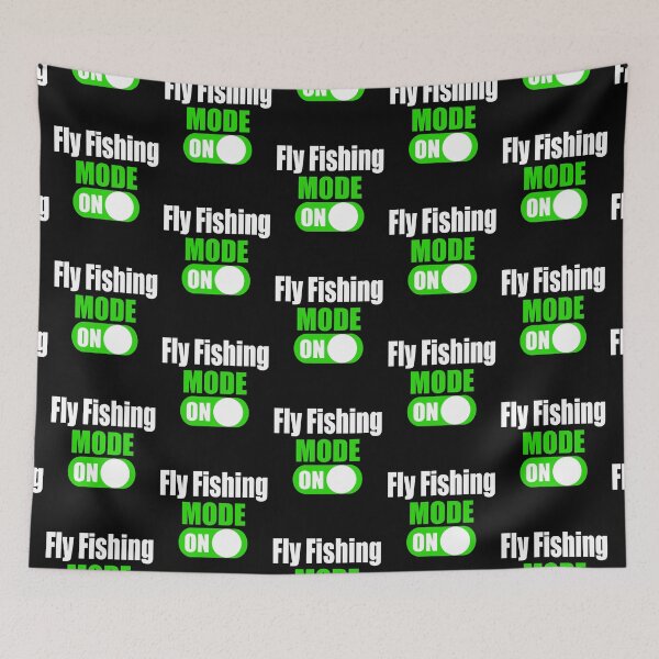 Item preview, Funny Fishermans Fly Fishing Mode On Game Fisher Fans designed and sold by CharJens.