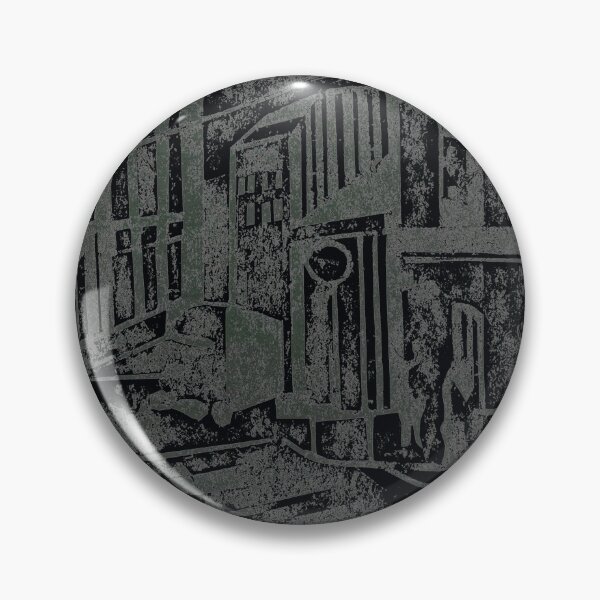 Item preview, Black Estamp Etching Graphics Urban Road Architecture  designed and sold by Ankerd.
