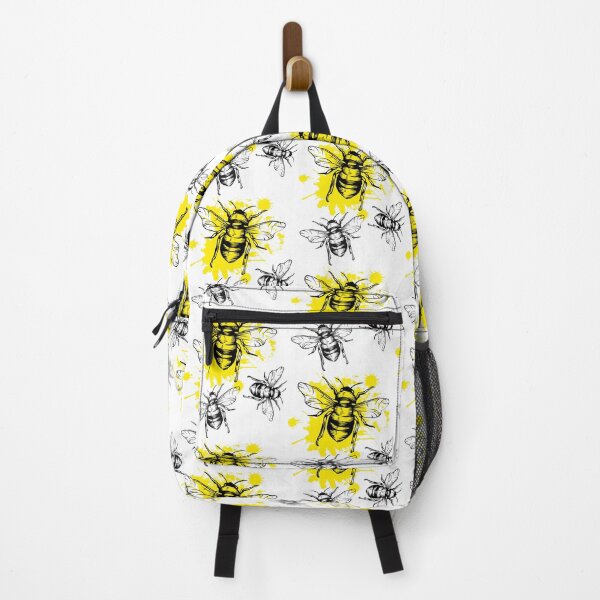 Item preview, Yellow Color Splash Bumble Bees designed and sold by OddsomeOddree.