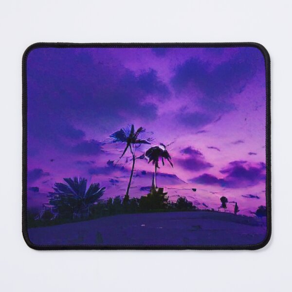 Item preview, Purple Sunset Nature Art Work paintings. designed and sold by Sloyar.