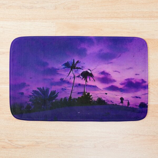 Item preview, Purple Sunset Nature Art Work paintings. designed and sold by Sloyar.