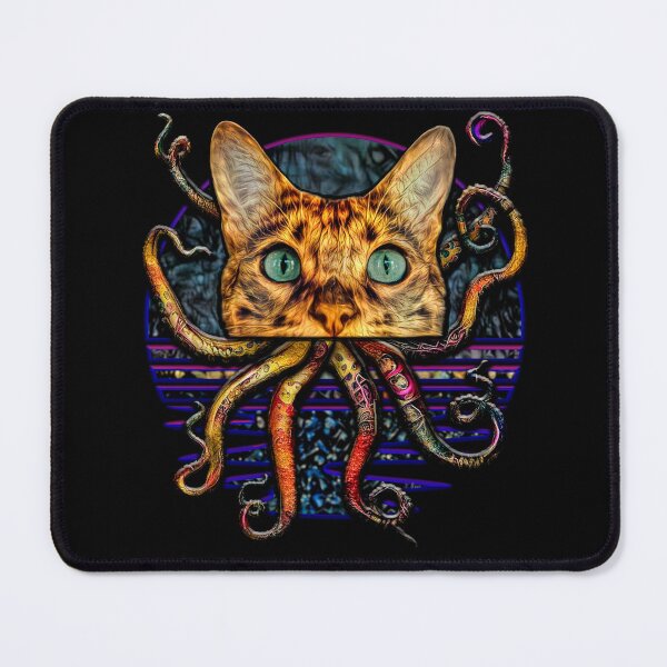 Item preview, Tentacle Cat | Cathulhu | Horror Kitty | Weird Kitty | TM11 designed and sold by triciakitty.