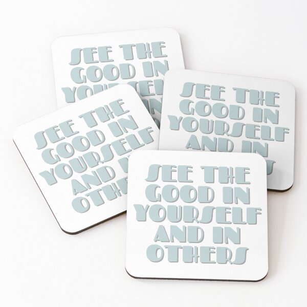 Item preview, See The Good In Yourself and In Others Inspirational and Motivational Quote designed and sold by hanyj732.