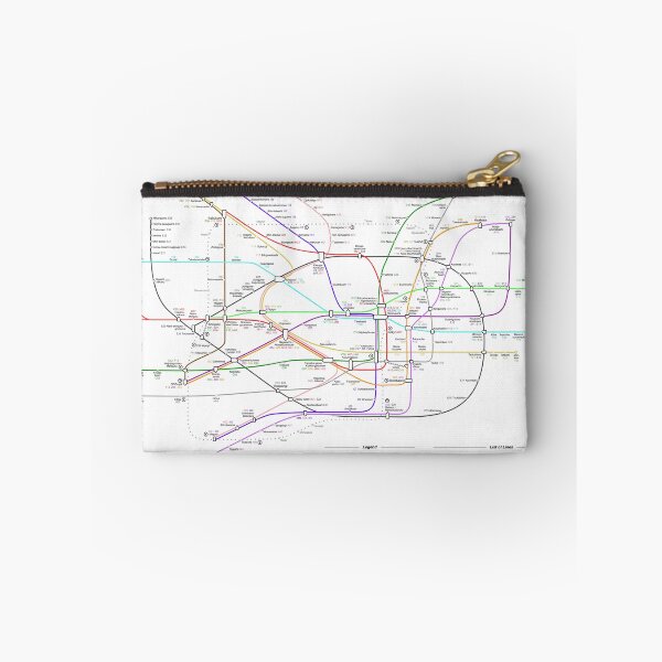 Item preview, Tokyo Subway map designed and sold by SubwayMapper.