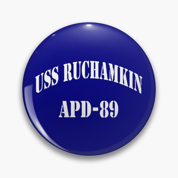 Item preview, USS RUCHAMKIN (APD-89) STORE designed and sold by militarygifts.