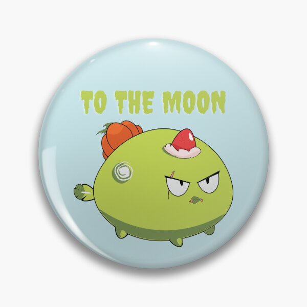 Item preview, To The Moon Axie Infinity SLP AXS CryptoCurrency Gift Crypto Gaming Metamask  designed and sold by Talia  Jones.
