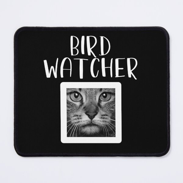 Item preview, Bird Watcher Cat designed and sold by Losthorsedesign.