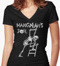 Hangman's Joke Women's Fitted V-Neck T-Shirt