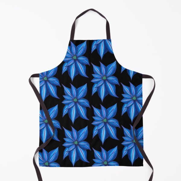 Item preview, Poinsettia Blue by Heather Nafe Art designed and sold by HeatherNafeArt.