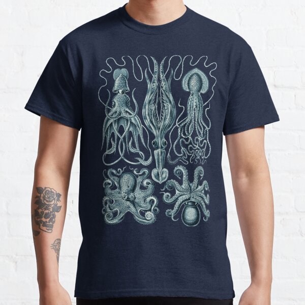 Item preview, Ernst Haeckel Gamochonia Octopus Cerulean designed and sold by aimeewilson.