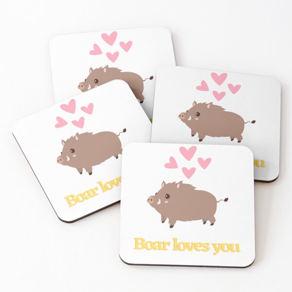 Item preview, valheim boar loves you designed and sold by shutitoff.