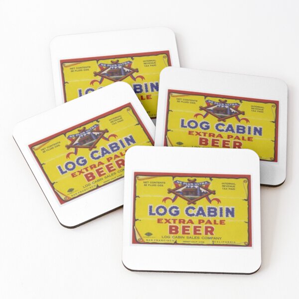 Item preview, Log Cabin Extra Pale Beer designed and sold by uniquenostalgia.