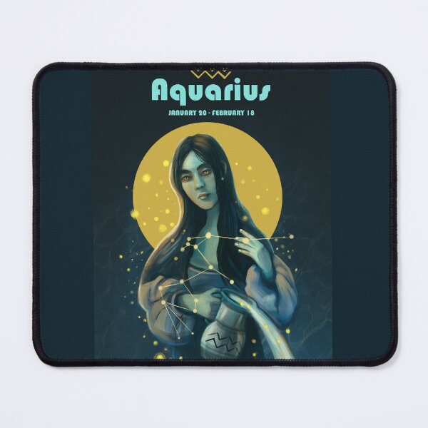 Item preview, Aquarius Birth Chart Artwork designed and sold by DarrriaDesign.