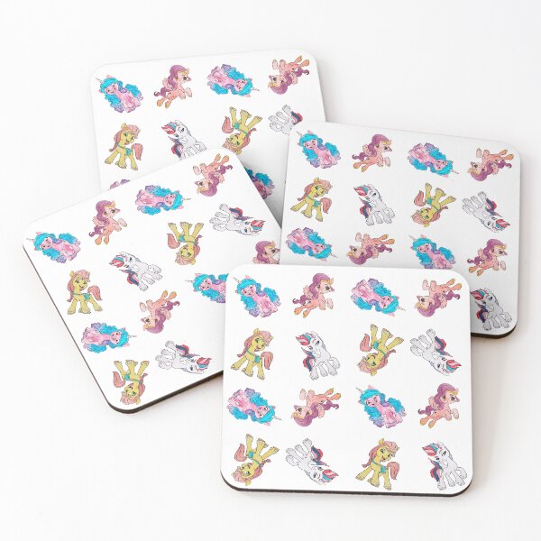 Item preview, SUNNY, IZZY, PIPP & ZIPP | My Little Pony: A New Generation | Watercolor designed and sold by Mandarkhahaha.