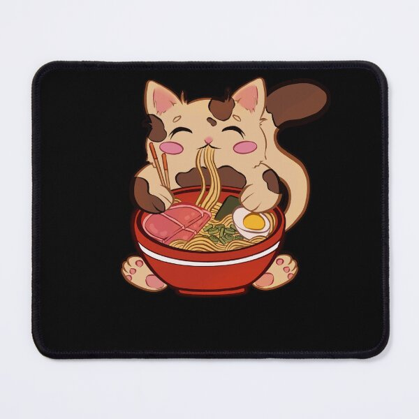 Item preview, Cute Kawaii Cat Anime Ramen Bowl designed and sold by FalkDania.