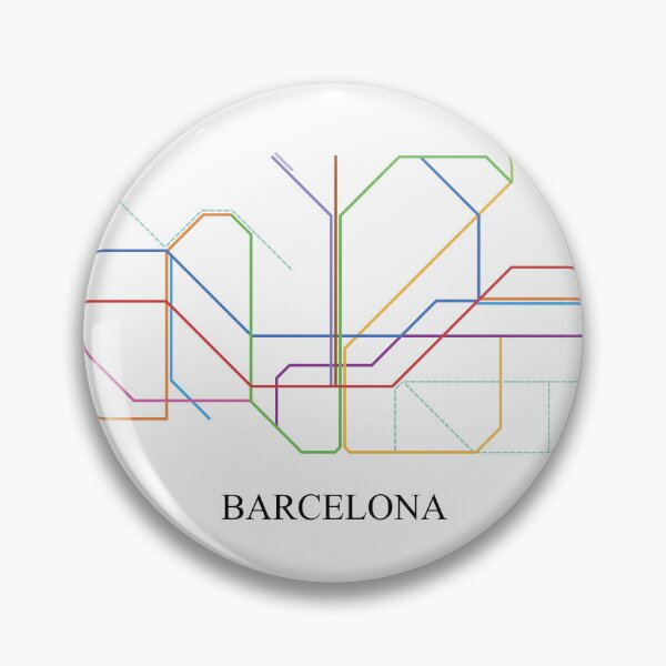 Item preview, Barcelona Metro design with title designed and sold by MartiRubio.