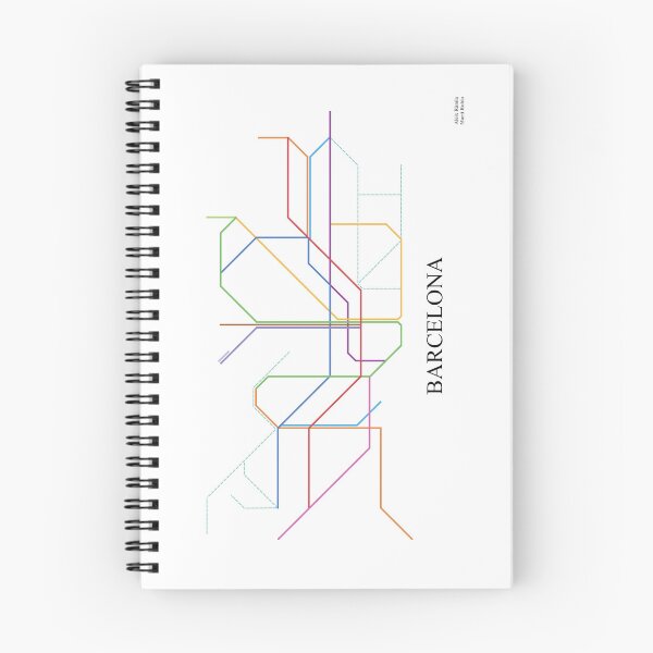 Item preview, Barcelona Metro design with title designed and sold by MartiRubio.