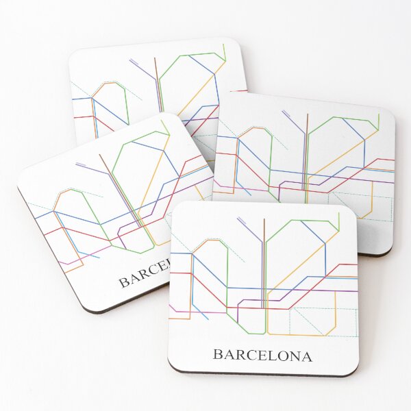 Item preview, Barcelona Metro design with title designed and sold by MartiRubio.