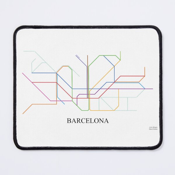 Item preview, Barcelona Metro design with title designed and sold by MartiRubio.