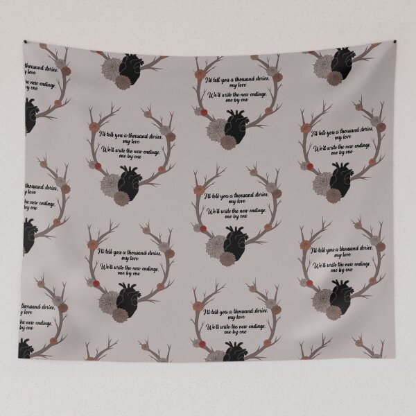 Item preview, Rule of Wolves Quote designed and sold by WondrousDoodles.