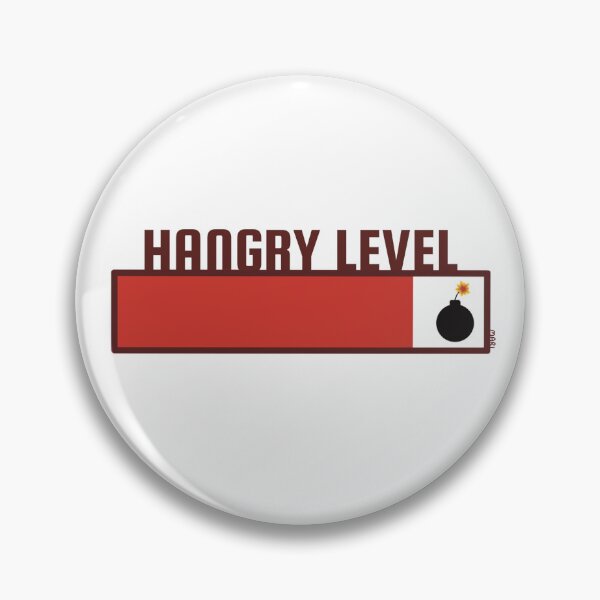 Item preview, Hangry Level designed and sold by HanaMariDesigns.