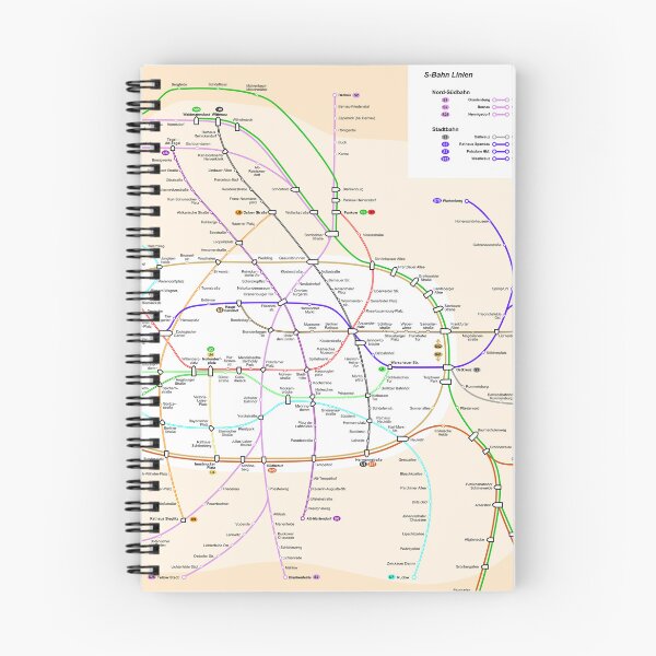 Item preview, Berlin subway map designed and sold by SubwayMapper.