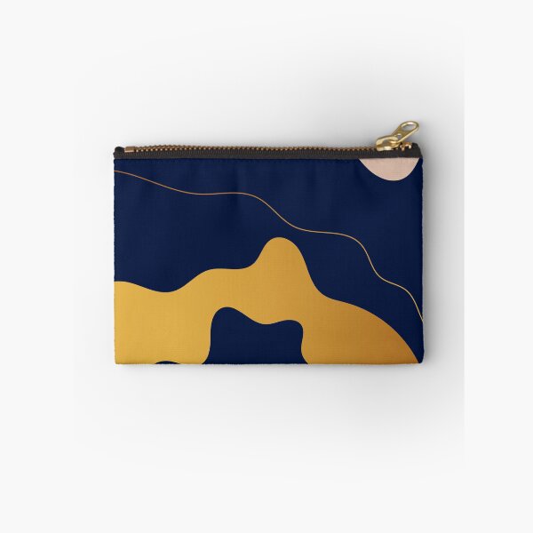 Item preview, Gold and blue waves designed and sold by AlexGolyakov.