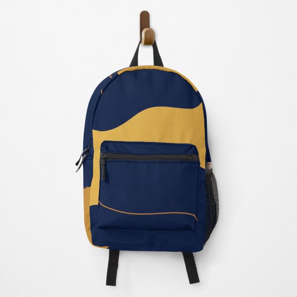 Item preview, Gold and blue waves designed and sold by AlexGolyakov.