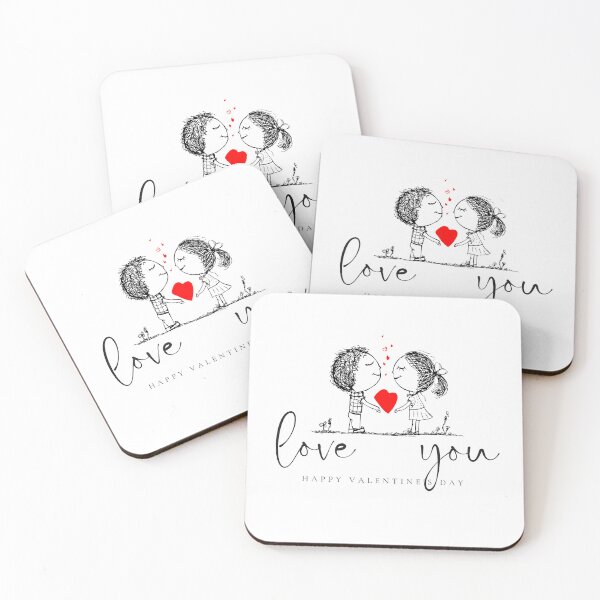 Item preview, LOVE YOU HAPPY VALENTINE'S DAY designed and sold by OMdesign10.