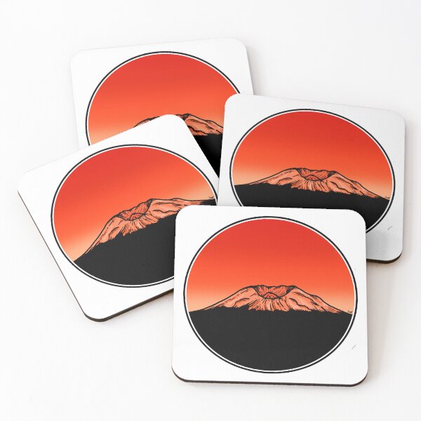 Item preview, Mt St Helens Sunset designed and sold by Fernheart Designs.