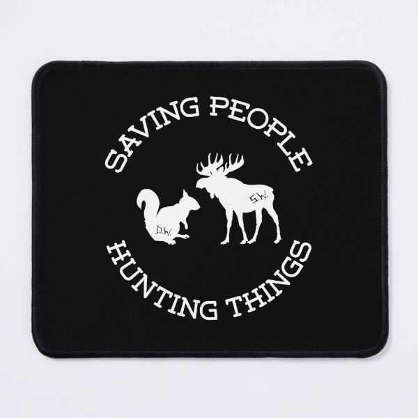 Item preview, saving people, hunting things - white designed and sold by lexicolor.
