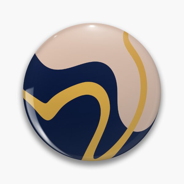 Item preview, Blue and gold waves designed and sold by AlexGolyakov.