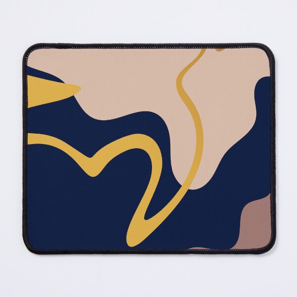 Item preview, Blue and gold waves designed and sold by AlexGolyakov.