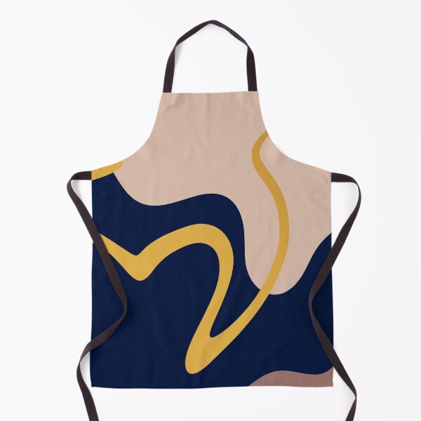 Item preview, Blue and gold waves designed and sold by AlexGolyakov.