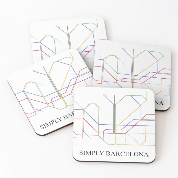 Item preview, Simply Barcelona Metro design designed and sold by MartiRubio.