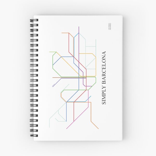 Item preview, Simply Barcelona Metro design designed and sold by MartiRubio.
