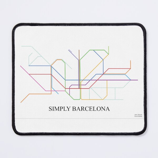 Item preview, Simply Barcelona Metro design designed and sold by MartiRubio.