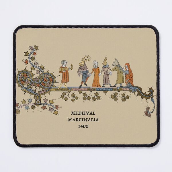 Item preview, Medieval Maginalia: Odd fellows from early 1400. designed and sold by ebrawne.