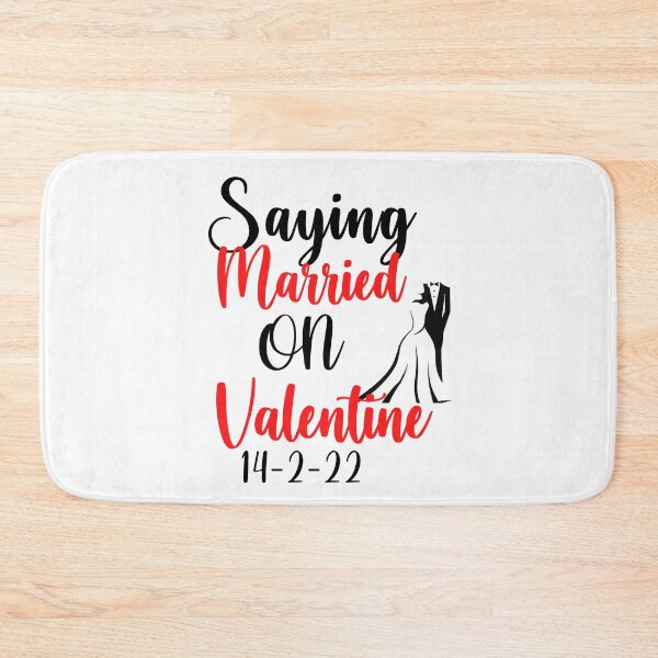 Item preview, Married on valentine's Day designed and sold by beautifulworld9.