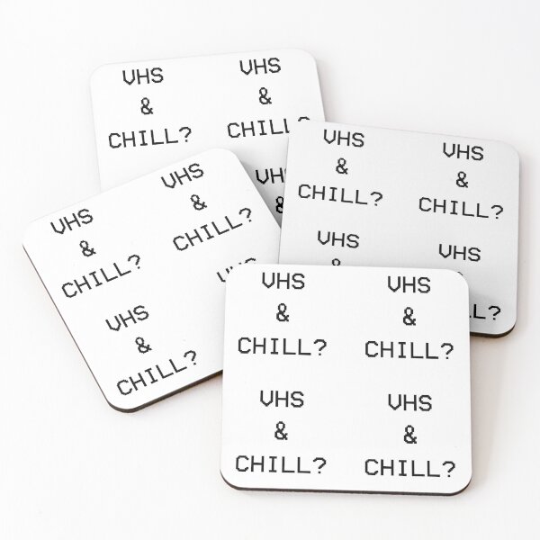Item preview, VHS and Chill Netflix Sticker Pack designed and sold by Back To The 80s.